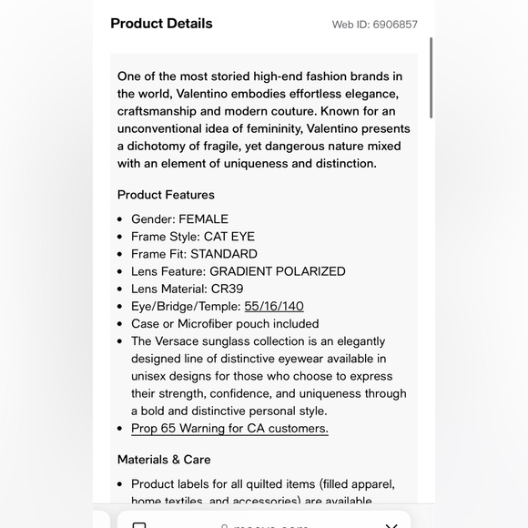 Versace polarized sunglasses - Picture 12 of 16